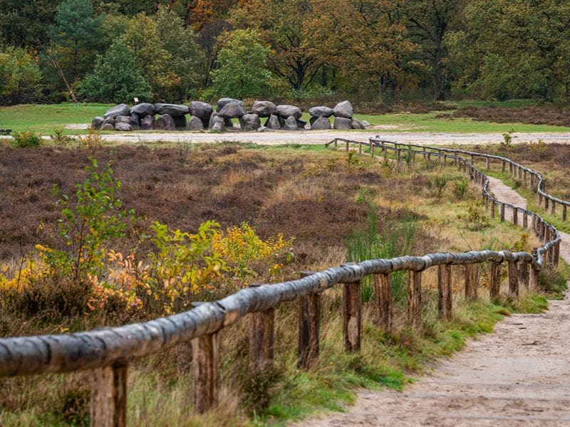 Schöne Reiseziele für den Herbst in den Niederlanden Drenthe